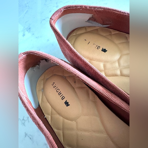 Birdies The Swift Slip On Shoe Women's Size 8 Rust Orange Suede Casual Sneakers - Picture 6 of 10